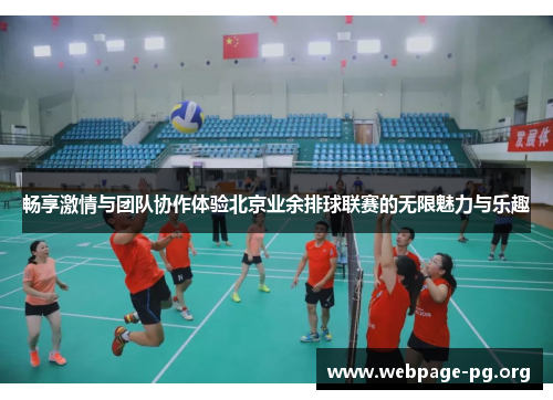 畅享激情与团队协作体验北京业余排球联赛的无限魅力与乐趣