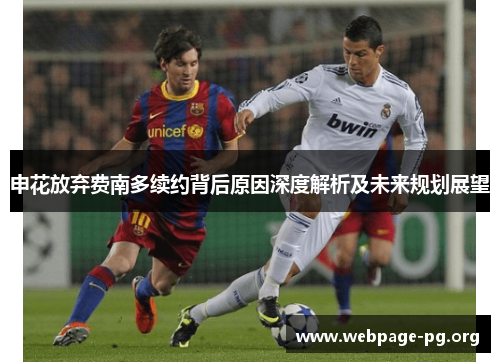 申花放弃费南多续约背后原因深度解析及未来规划展望 申花放弃费南多续约背后原因深度解析及未来规划展望