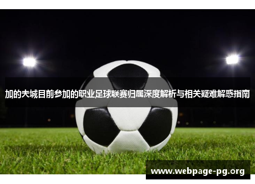 加的夫城目前参加的职业足球联赛归属深度解析与相关疑难解惑指南