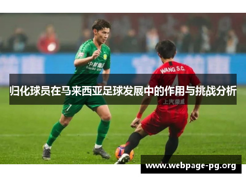 归化球员在马来西亚足球发展中的作用与挑战分析